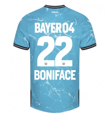 Bayer Leverkusen Victor Boniface #22 Tredje trøje 2023-24 Kort ærmer